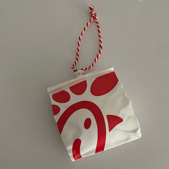 Chick-fil-A Red Sandwich Ornament - Picture 2 of 5